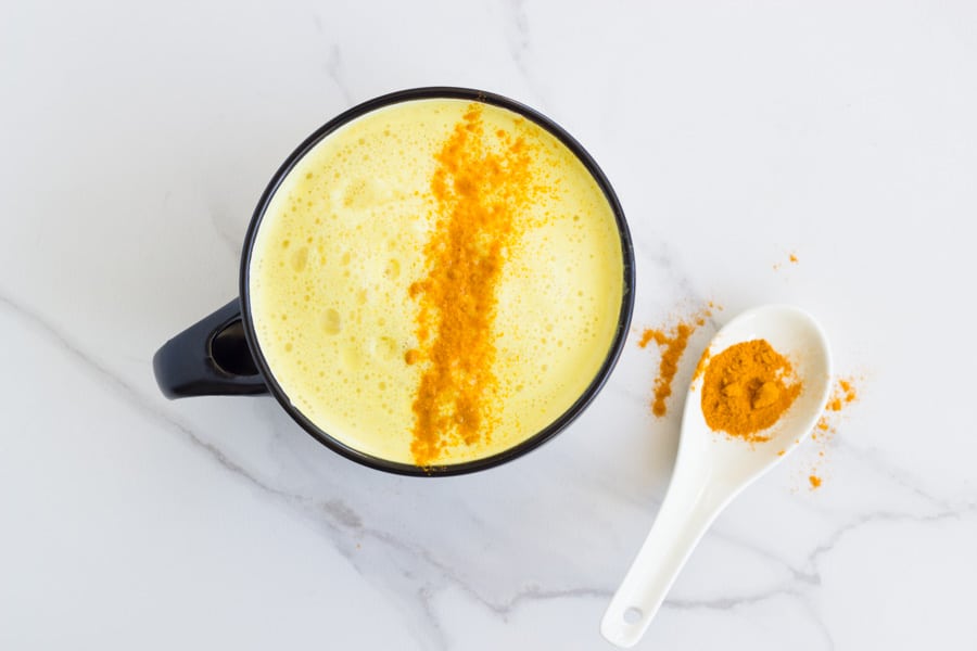 Golden Turmeric Lattes are amazing and full of so many health benefits. This dairy free version is the BEST! 